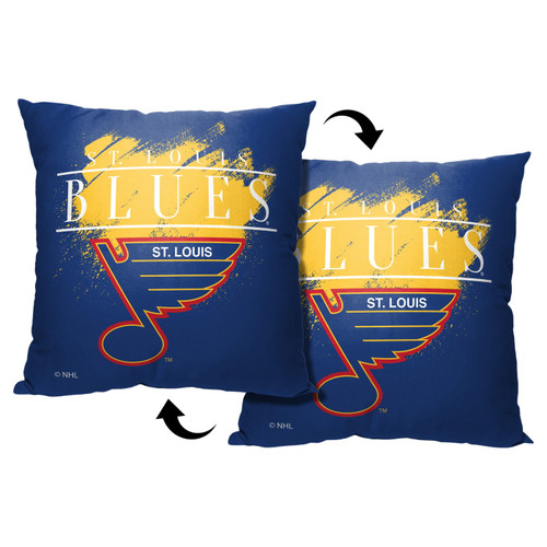 St. Louis Blues 18" x 18" Vintage Throw Pillow