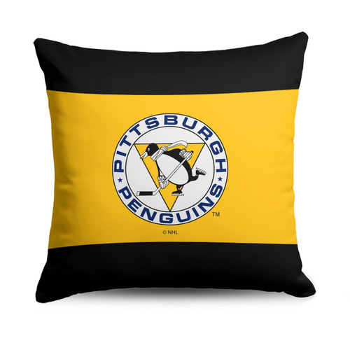 Pittsburgh Penguins 18" x 18" Vintage Throw Pillow