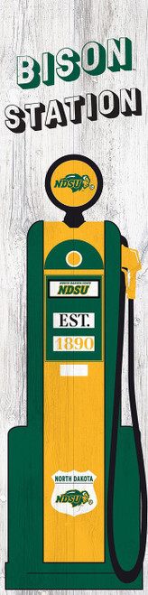 North Dakota State Bison Retro Pump 48" Leaner