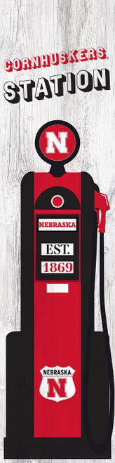 Nebraska Cornhuskers Retro Pump 48" Leaner