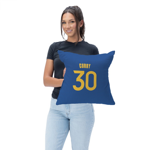 Golden State Warriors 18" x 18" Steph Curry Throw Pillow
