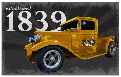 Missouri Tigers Established Truck 11" x 19" Sign