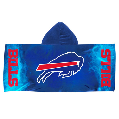 Buffalo Bills Charged Youth Hooded Towel