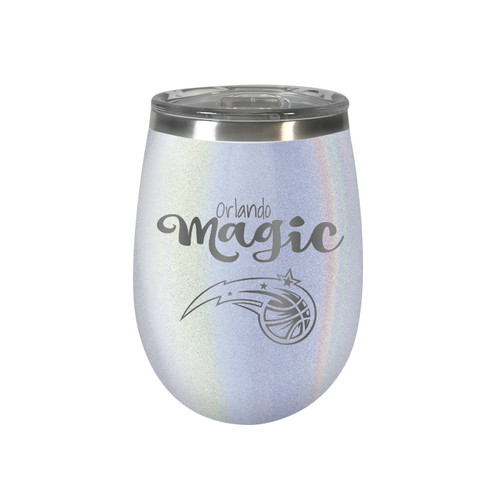 Orlando Magic 10 oz. Opal Blush Wine Tumbler