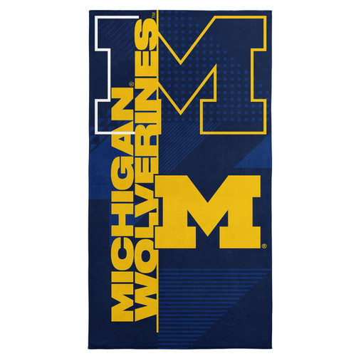 Michigan Wolverines 30" x 60" Spiral Microfiber Beach Towel