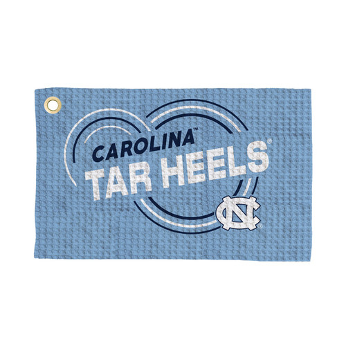 North Carolina Tar Heels 16" x 25" Droplets Waffle Fan Towel