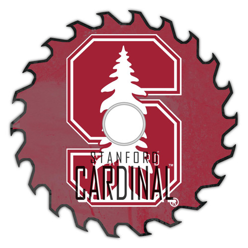 Stanford Cardinal 12" Rustic Circular Saw Sign
