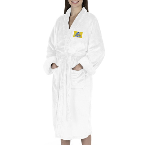 Delaware Blue Hens White Out Women's Silk Touch Robe