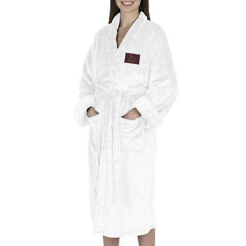 Texas State Bobcats White Out Women's Silk Touch Robe