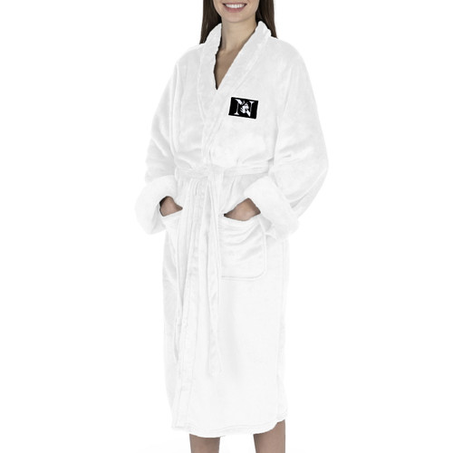 Northeastern Huskies White Out Women's Silk Touch Robe