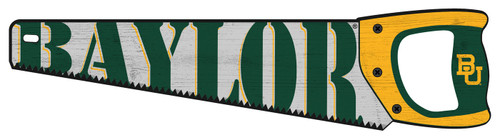 Baylor Bears 24" Wood Handsaw Sign