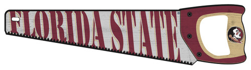 Florida State Seminoles 24" Wood Handsaw Sign