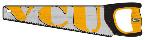 Virginia Commonwealth Rams 24" Wood Handsaw Sign