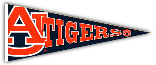 Auburn Tigers 24" Wood Pennant