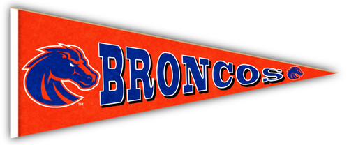 Boise State Broncos 24" Wood Pennant