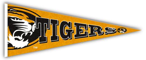 Missouri Tigers 24" Wood Pennant