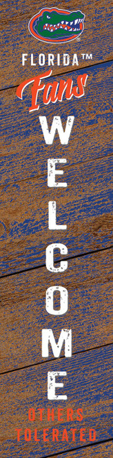 Florida Gators 48" Welcome Plank Leaner