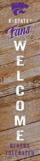 Kansas State Wildcats 48" Welcome Plank Leaner