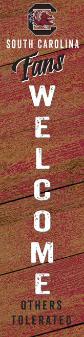 South Carolina Gamecocks 48" Welcome Plank Leaner