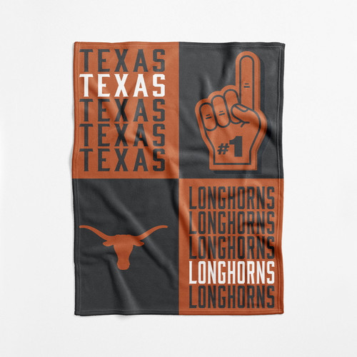 Texas Longhorns 40" x 50" Domino Swaddle Blanket