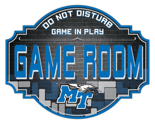 Middle Tennessee State Blue Raiders 24" Game Room Tavern Sign
