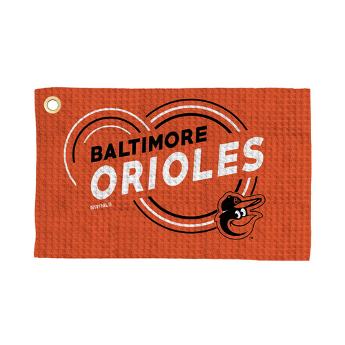 Baltimore Orioles 16" x 25" Droplets Waffle Fan Towel