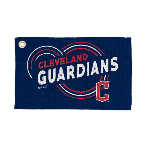 Cleveland Guardians 16" x 25" Droplets Waffle Fan Towel