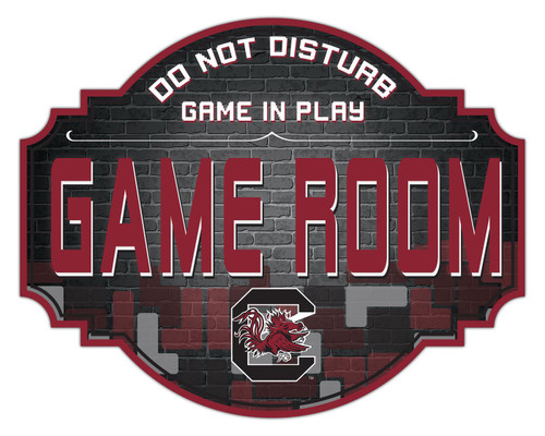 South Carolina Gamecocks 12" Game Room Tavern Sign