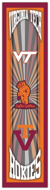 Virginia Tech Hokies 6" x 24" Throwback Sign