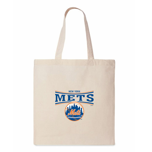 New York Mets Prevail Tote Bag