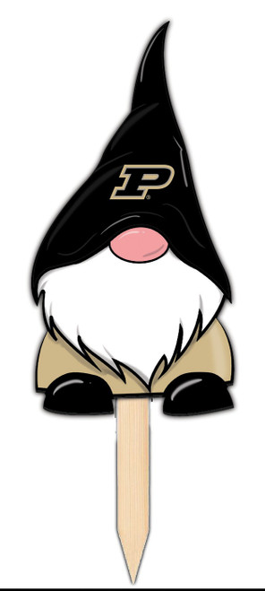 Purdue Boilermakers Gnome Yard Stake