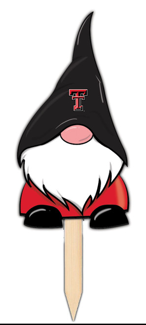 Texas Tech Red Raiders Gnome Yard Stake