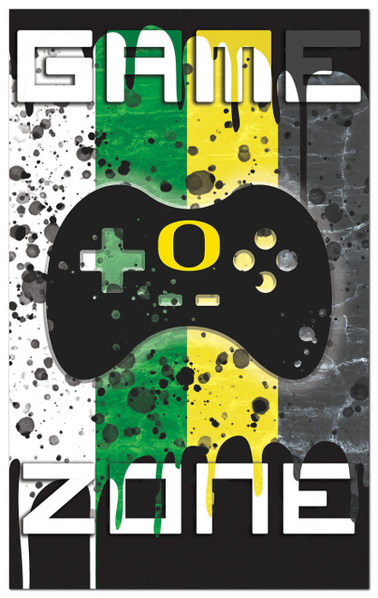 Oregon Ducks Game Zone 11" x 19" Sign