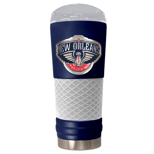 New Orleans Pelicans Blue 24 oz. Powder Coated Draft Tumbler