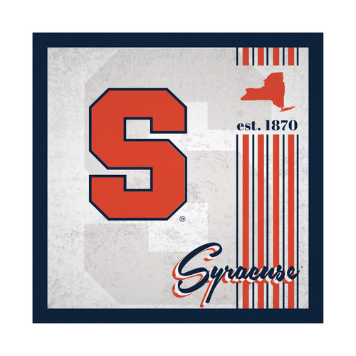 Syracuse Orange Album 10" x 10" Sign