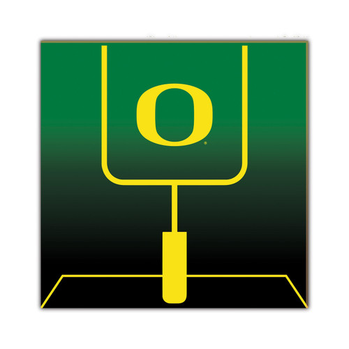 Oregon Ducks Goal Gradient 10" x 10" Sign