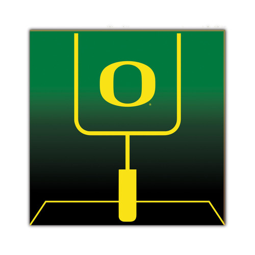 Oregon Ducks Goal Gradient 10" x 10" Sign