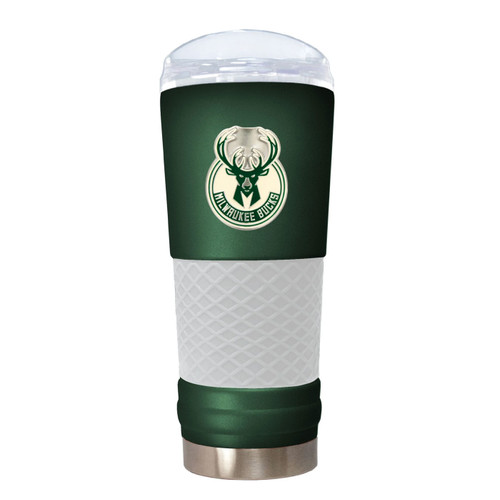 Milwaukee Bucks Green 24 oz. Powder Coated Draft Tumbler