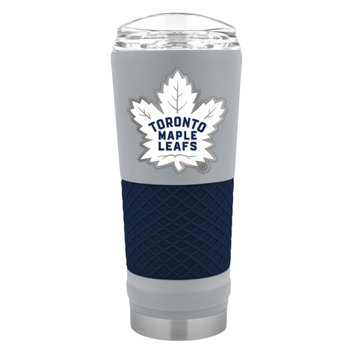 Toronto Maple Leafs Gray 24 oz. Powder Coated Draft Tumbler