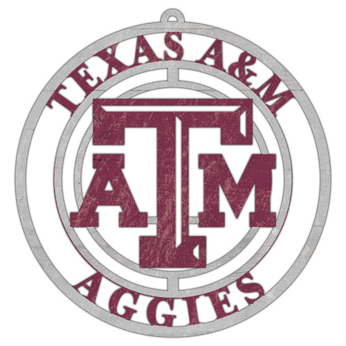 Texas A&M Aggies Team Logo Cutout Door Hanger