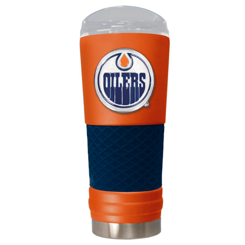 Edmonton Oilers Orange 24 oz. Powder Coated Draft Tumbler