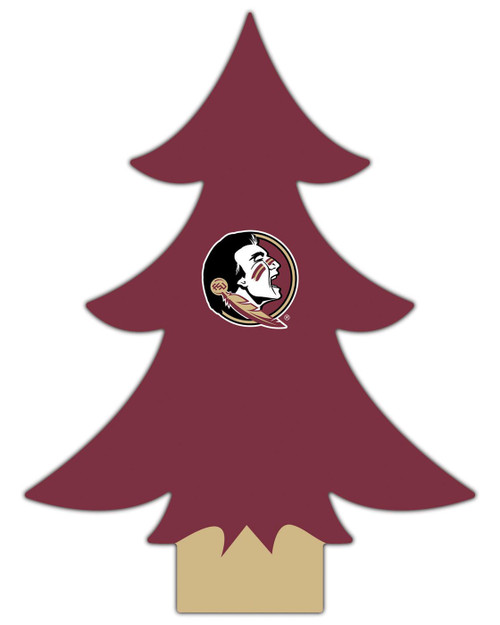 Florida State Seminoles 12" Team Color Desktop Tree