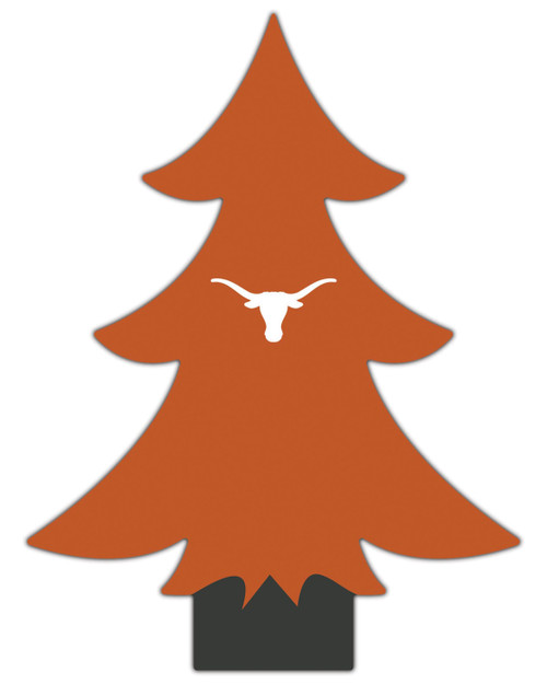 Texas Longhorns 12" Team Color Desktop Tree