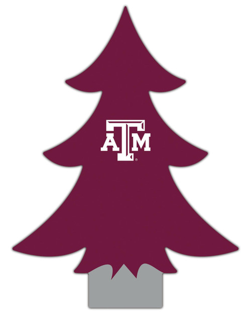 Texas A&M Aggies 12" Team Color Desktop Tree