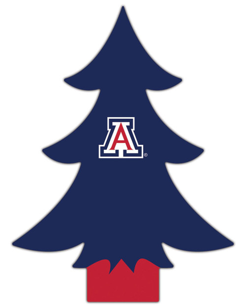 Arizona Wildcats 6" Team Color Desktop Tree