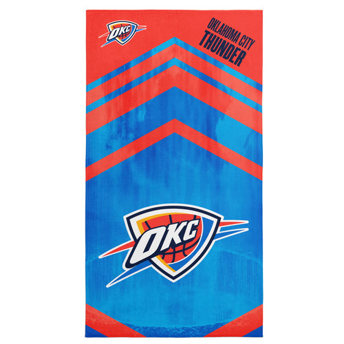 Oklahoma City Thunder 30" x 60" Shatter Microfiber Beach Towel