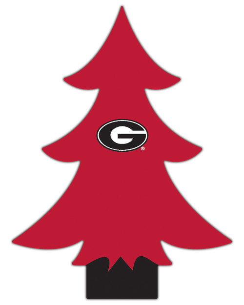 Georgia Bulldogs 6" Team Color Desktop Tree