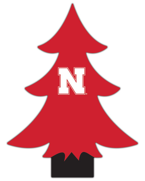 Nebraska Cornhuskers 6" Team Color Desktop Tree