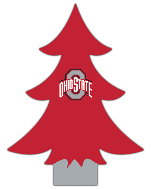 Ohio State Buckeyes 6" Team Color Desktop Tree