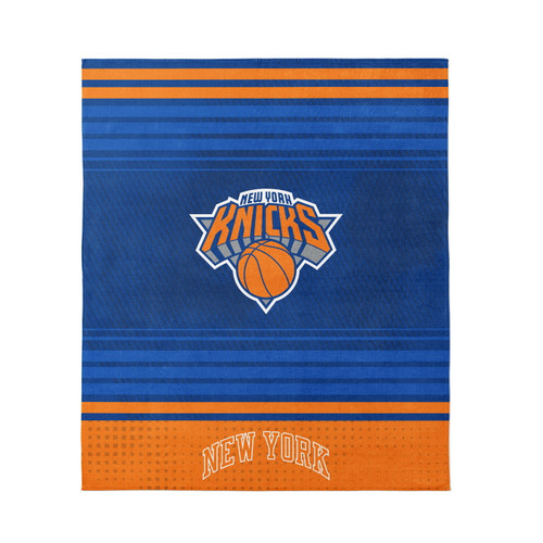 New York Knicks 60" x 70" Duo Stripe Microfiber Beach Towel
